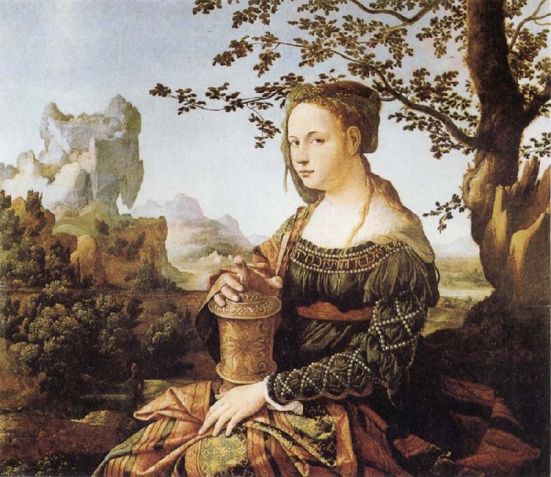 Jan van Scorel Mary Magdalene oil painting image